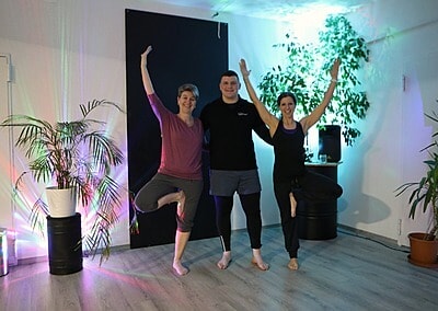 Yogastunde mit Nick Alpiger